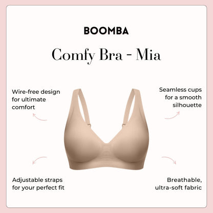 BOOMBA Comfy Bra - Mia