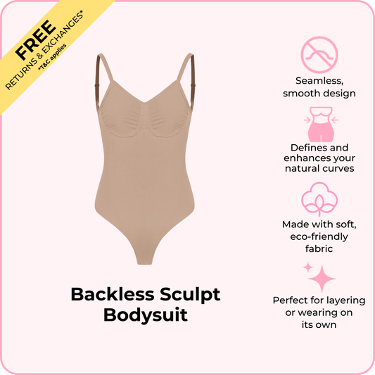 Backless Sculpt Bodysuit