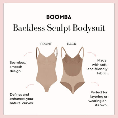 Backless Sculpt Bodysuit