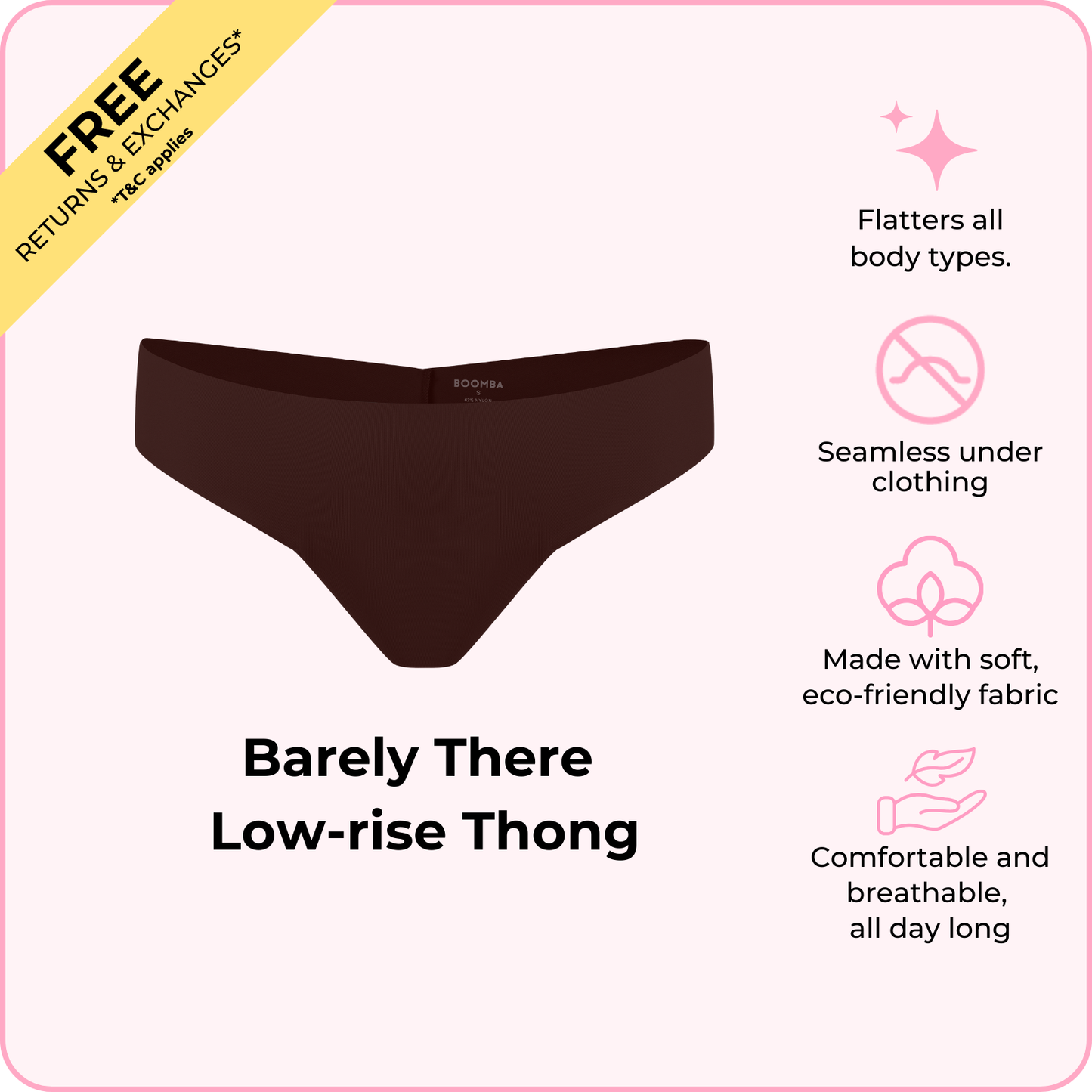 Barely There Low-rise Thong