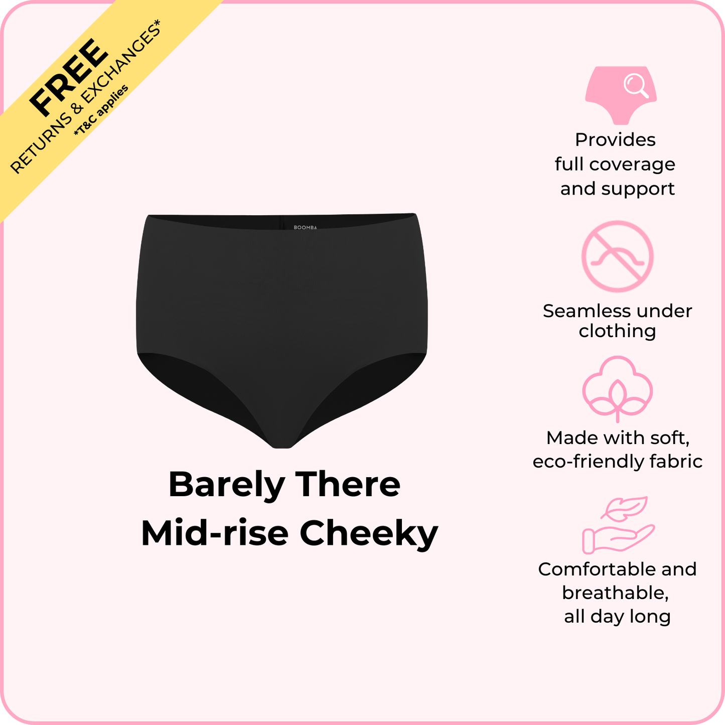 Barely There Mid-rise Cheeky