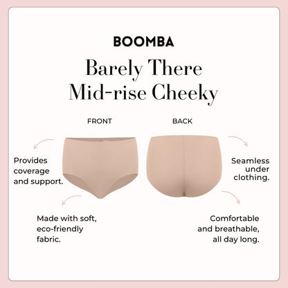 Barely There Mid-rise Cheeky