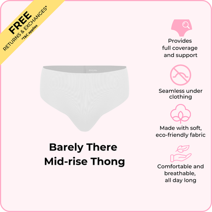 Barely There Mid-rise Thong