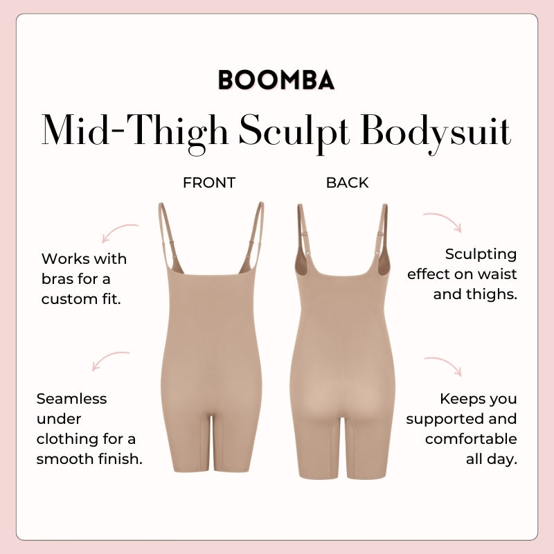 Mid-Thigh Sculpt Bodysuit