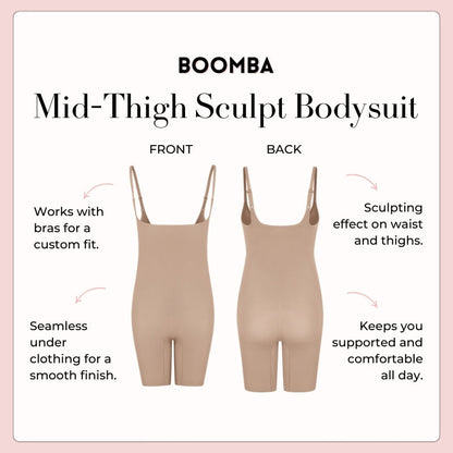 Mid-Thigh Sculpt Bodysuit