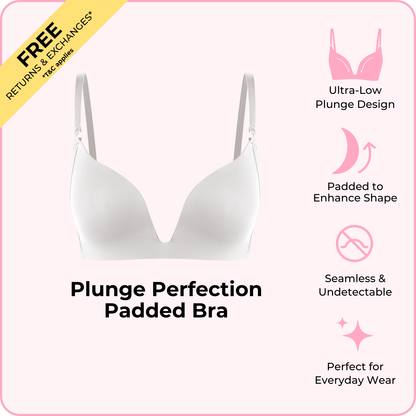 Plunge Perfection Padded Bra