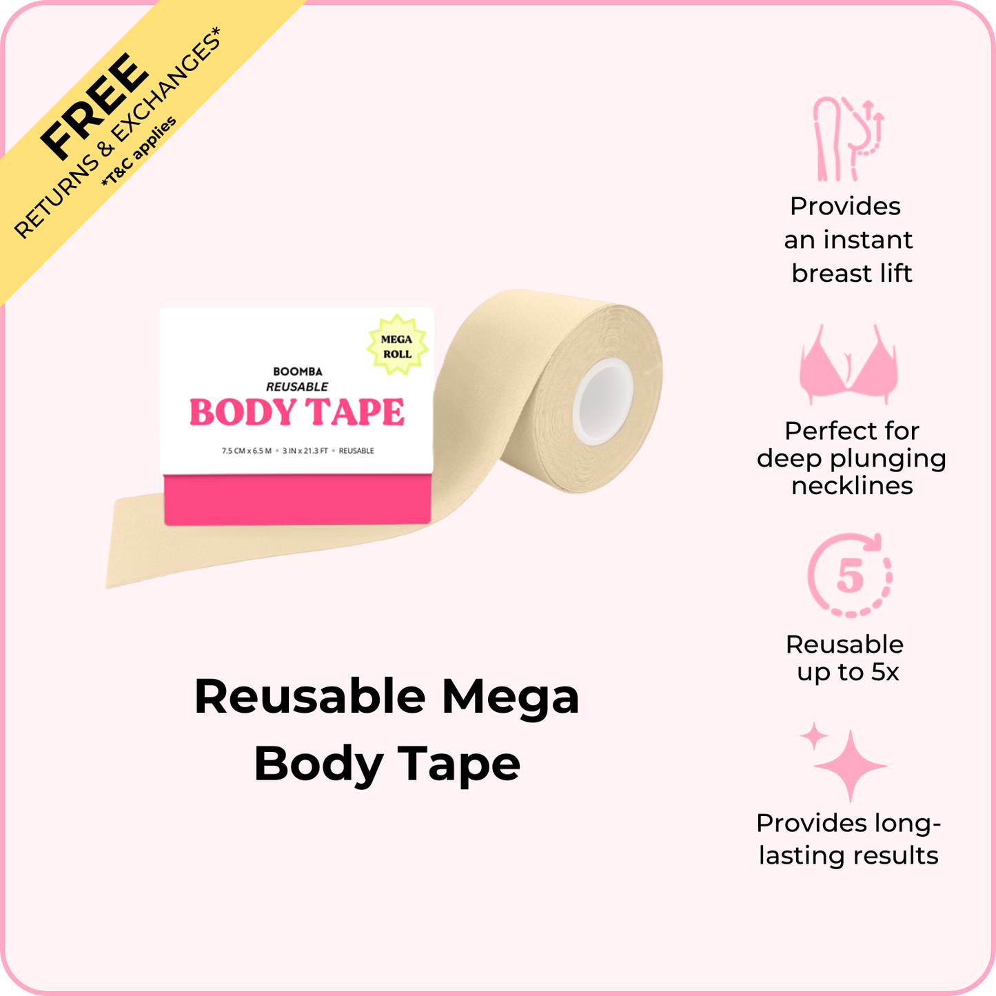 Reusable Body Tape