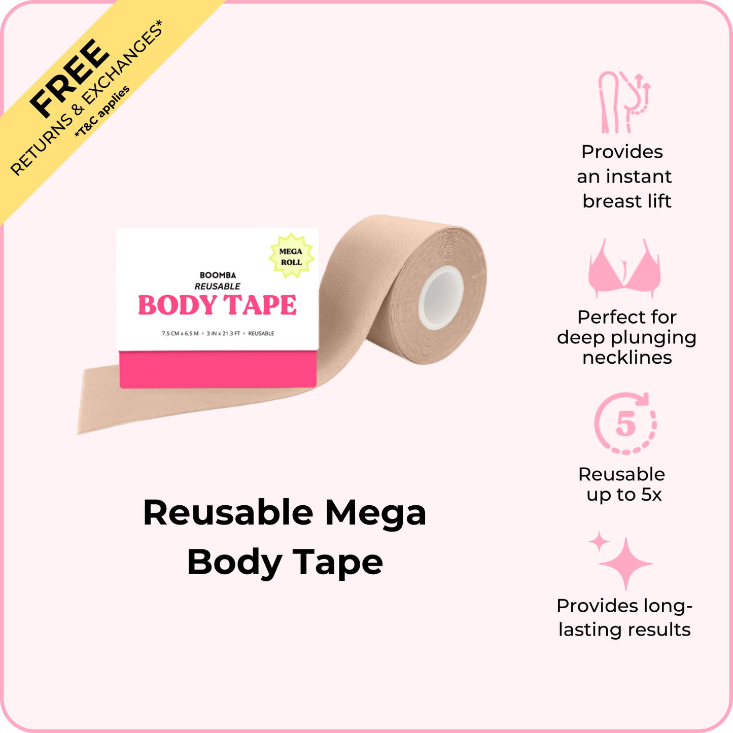 Reusable Body Tape