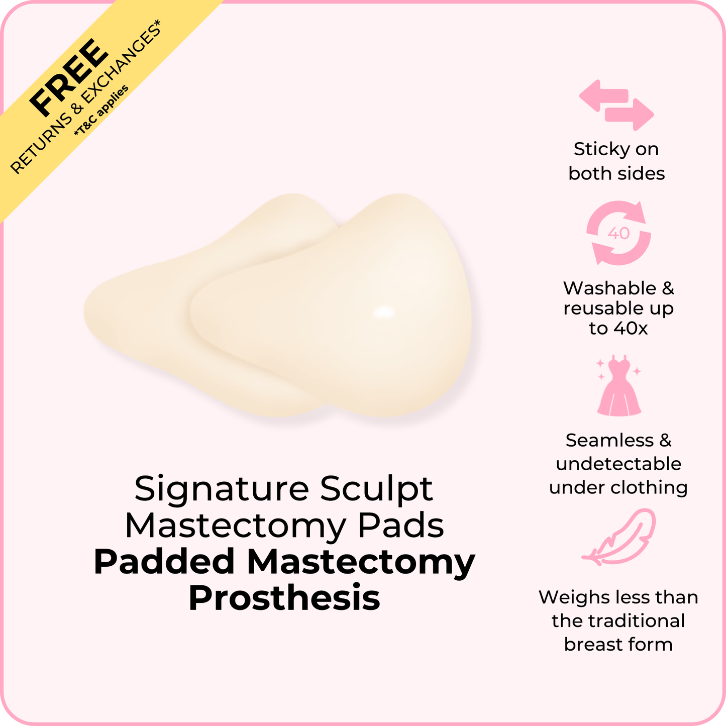 Signature Sculpt Mastectomy Pads